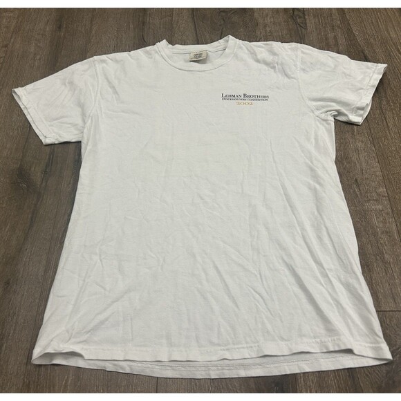 Vintage 2002 Lehman Brothers Stockholders Convention T-Shirt “This Could Be You”